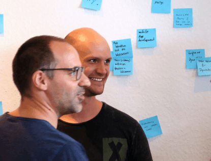 people working at dynabase